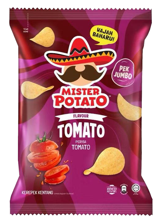 Mister Potato Chips - Tomato (Pek Jumbo) 140g [1449]